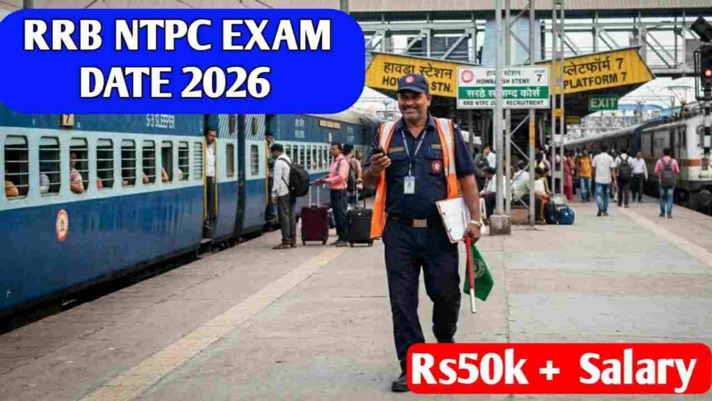RRB NTPC Exam Date 2026