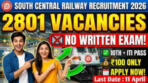 SCR New Recruitment 2026