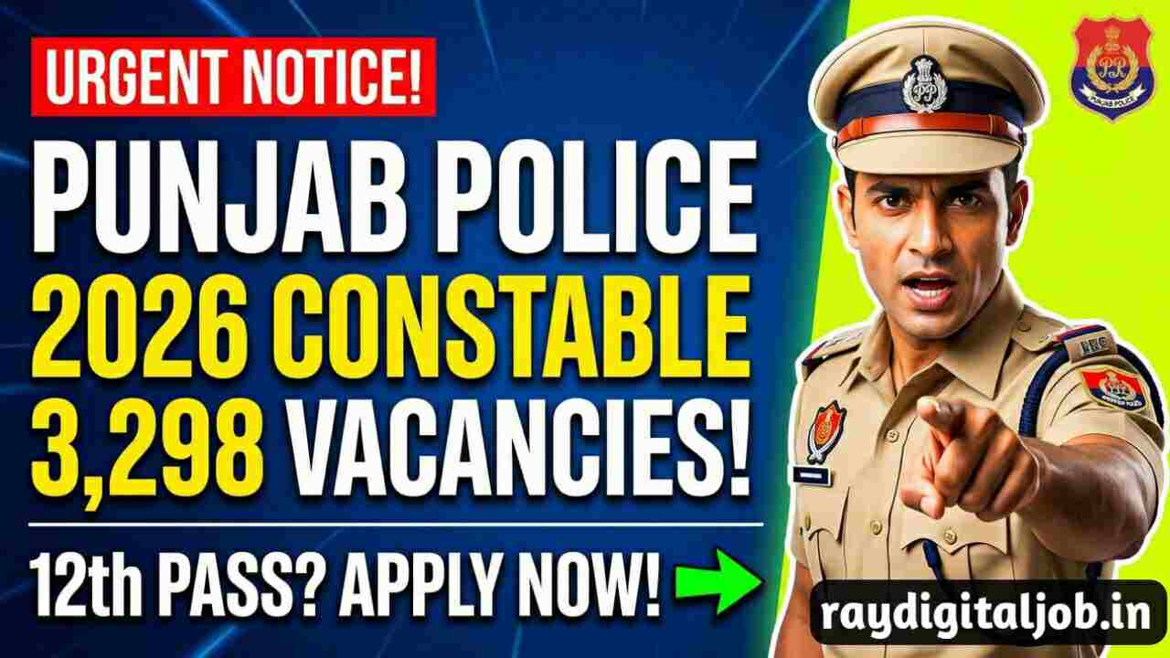 Punjab Police Constable Recruitment 2026