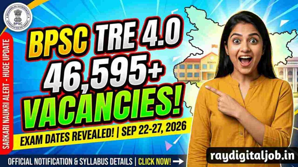 BPSC TRE 4.0 Exam Date 2026