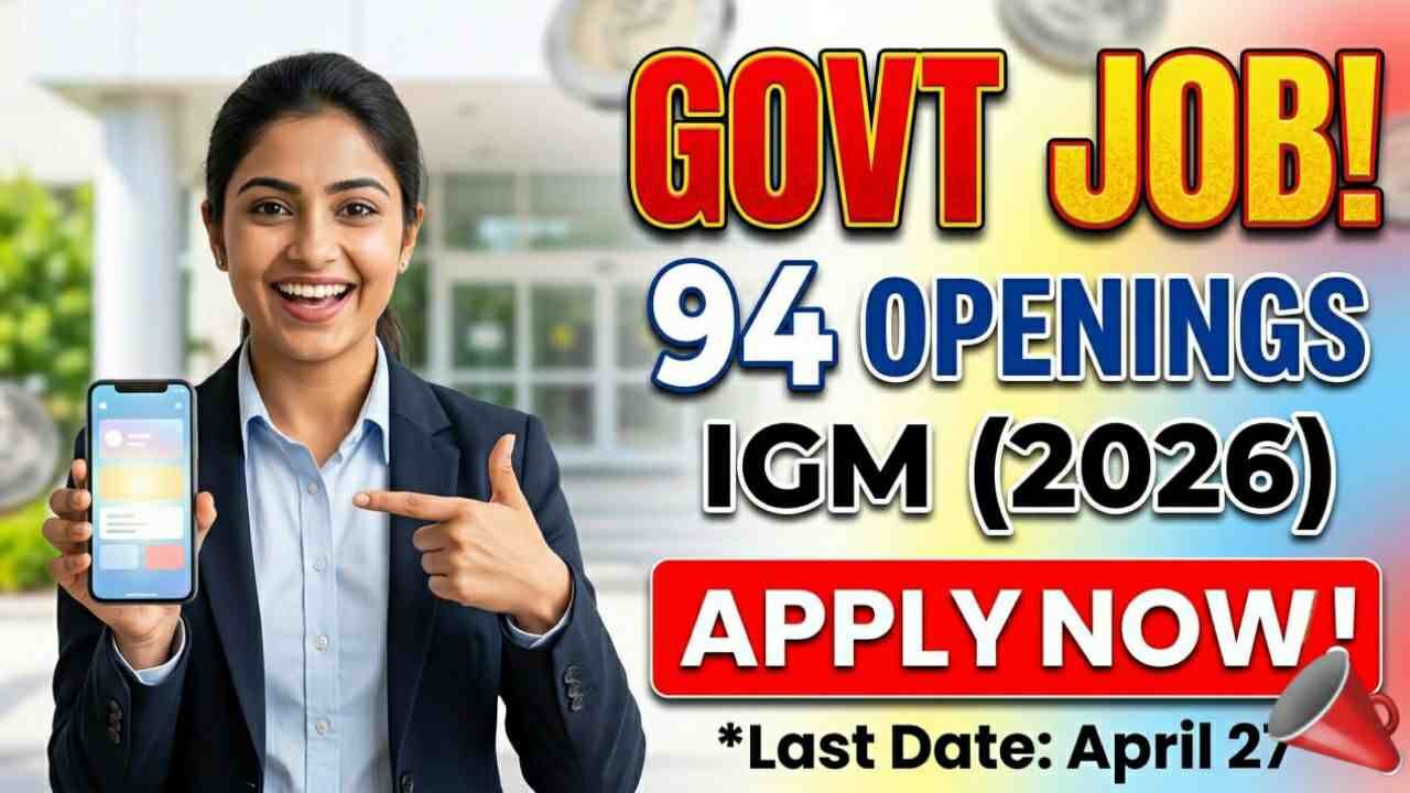 India Government Mint (IGM) Recruitment 2026