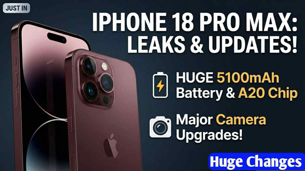 iPhone 18 Pro Max