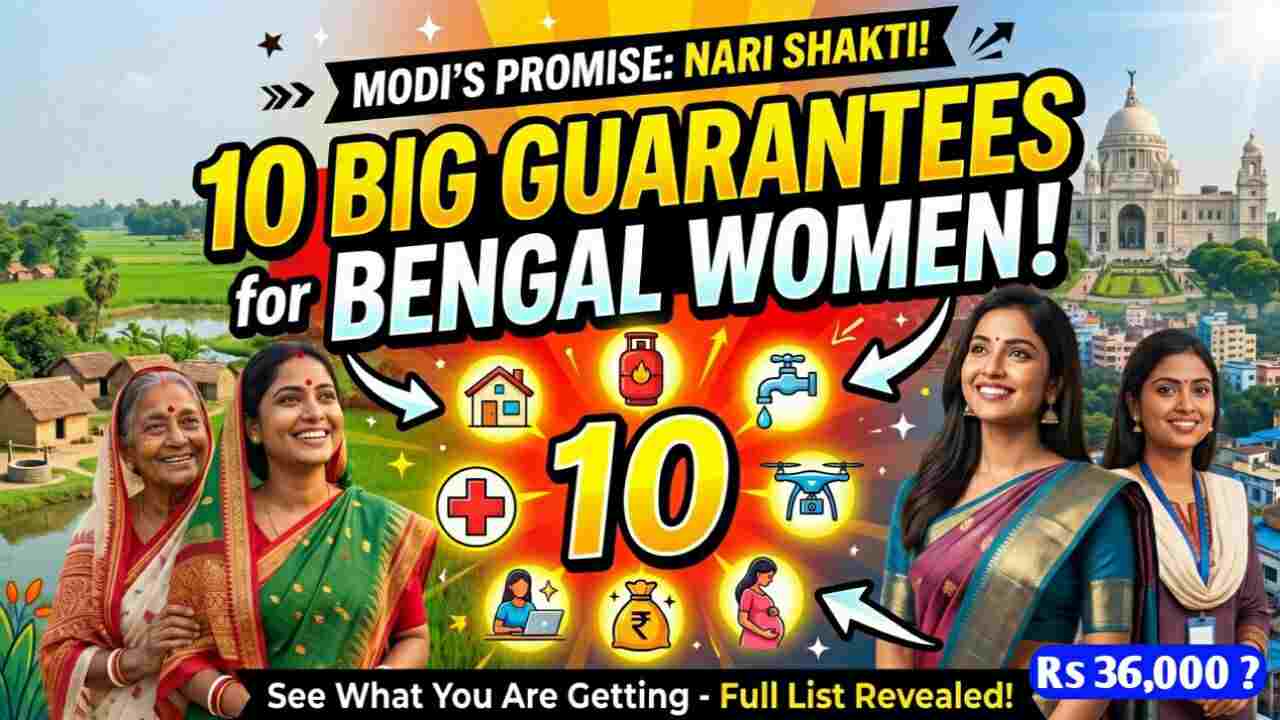 Modi Ji’s 10 Guarantees Full List