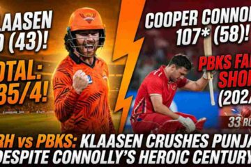 SRH vs PBKS Match Scorecard 2026