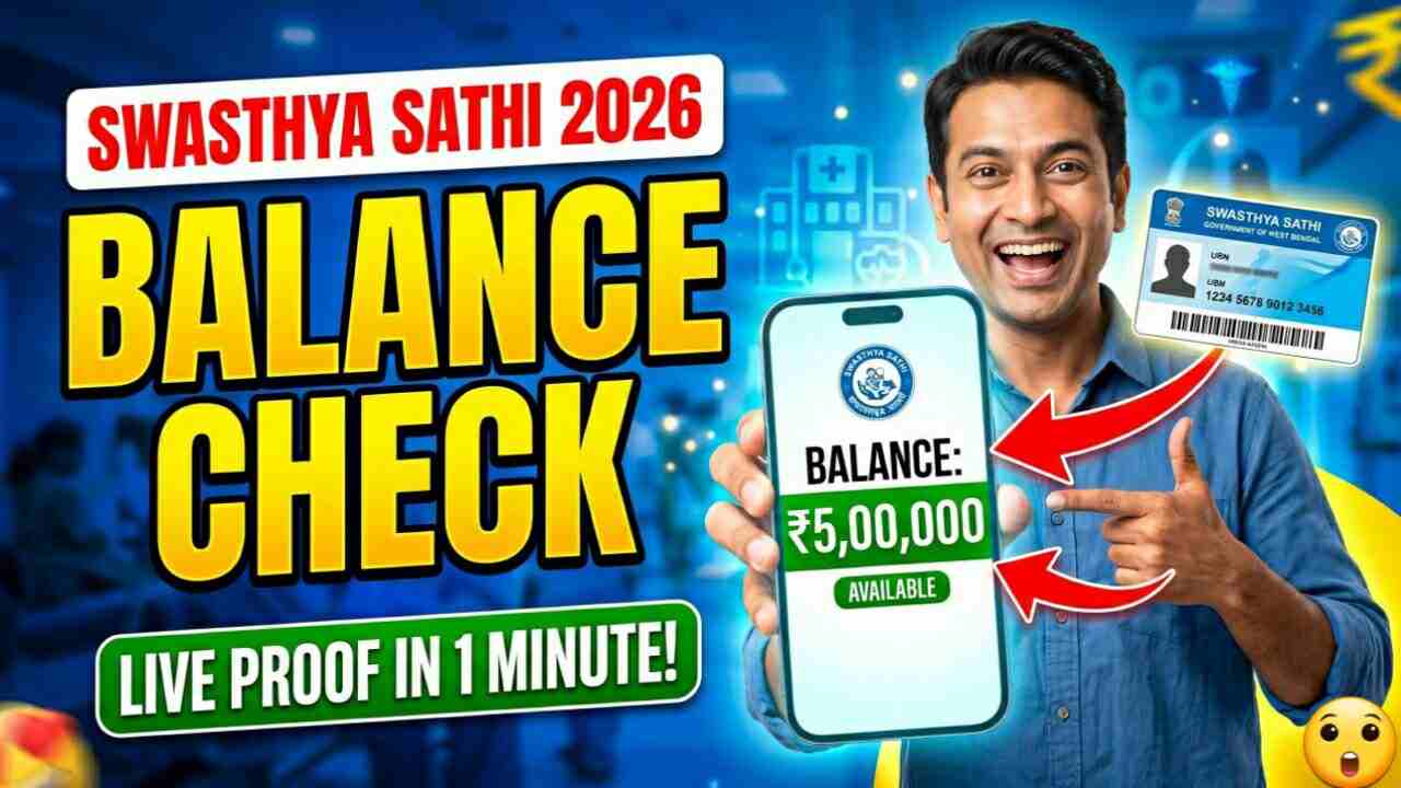 Swasthya Sathi Card Balance Check