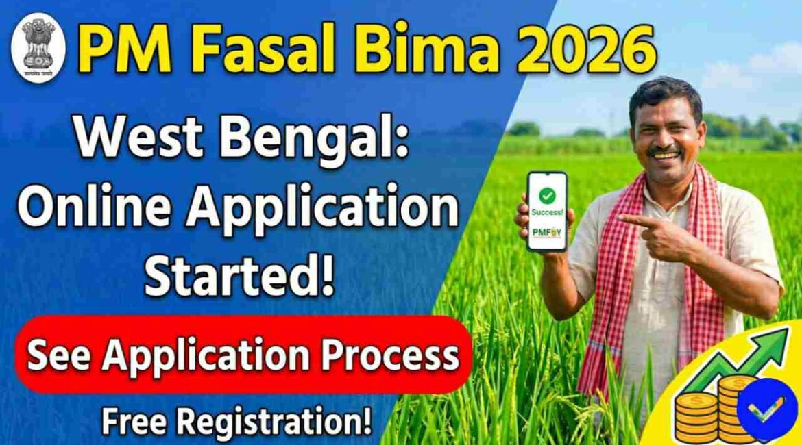 PM Fasal Bima Yojana Apply Online 2026 West Bengal