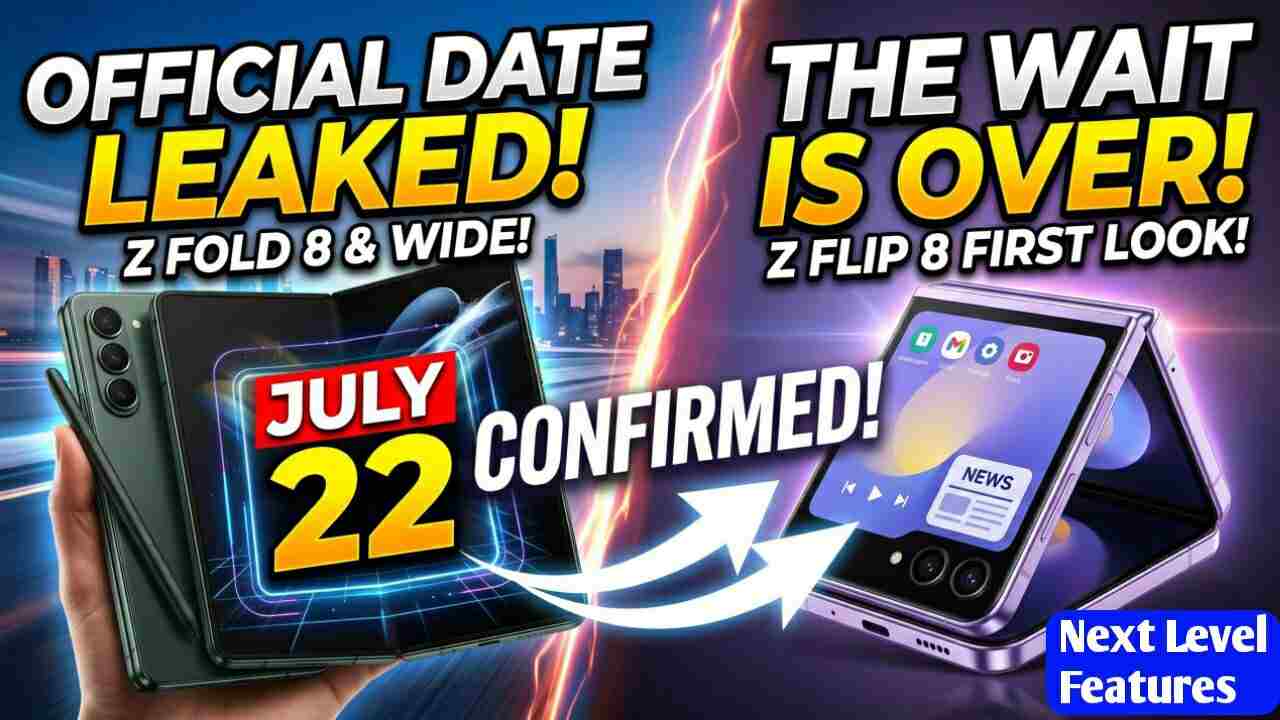 Samsung Galaxy Z Fold 8 and Z Flip 8