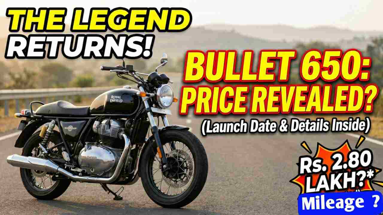 Royal Enfield Bullet 650 Price in India 2026