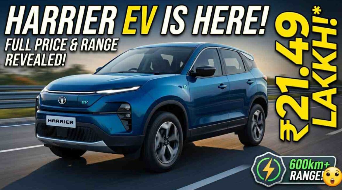 Tata Harrier EV 2026 Price in India