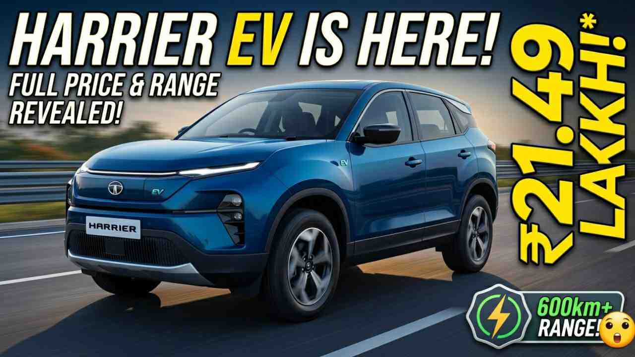Tata Harrier EV 2026 Price in India